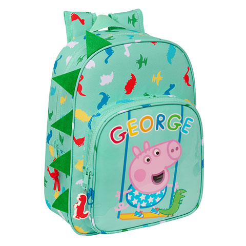 Mochila - 34 x 26 x 11 cm - George - Peppa Pig