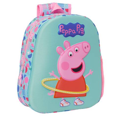 Zaino 3D - 33 x 27 x 10 cm - Peppa Pig ™