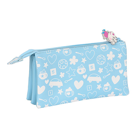 Triple flat pencil case - Play Time - Baby - Peppa Pig