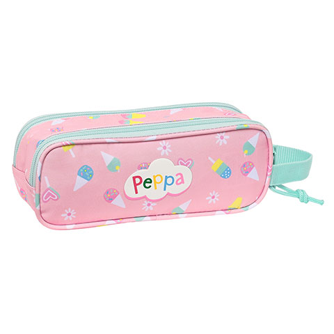 Double pencil case - Ice Cream - Peppa Pig