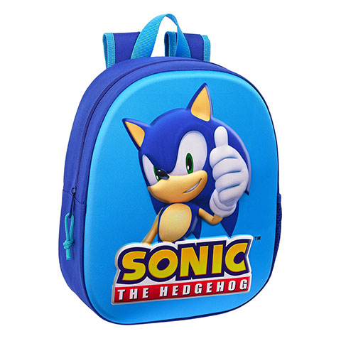 Zaino 3D - 33 x 27 x 10 cm - Sonic ™