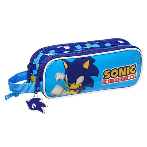 Double pencil case - Speed - Sonic