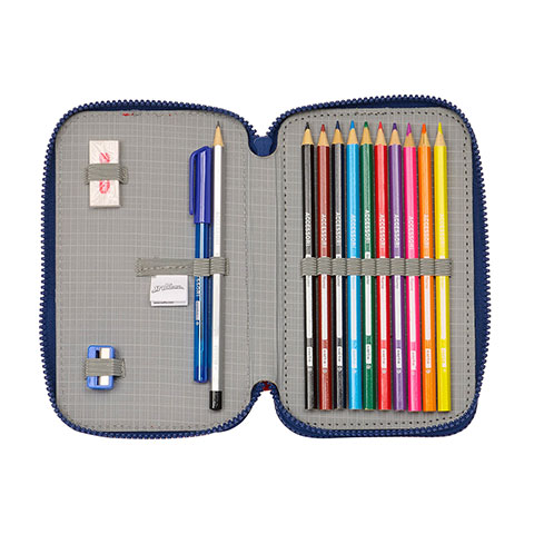 Double pencil case & stationery set (28 pieces) - Spider-Man ™