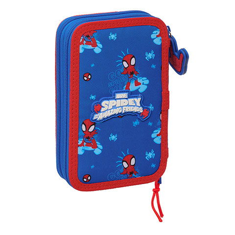 Portapenne doppio rigido con 28 accesssori - Spider-Man ™