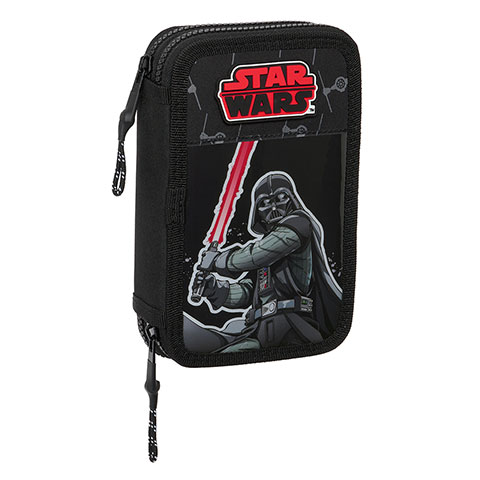 Double pencil case & stationery set (28 pieces) - Star Wars ™