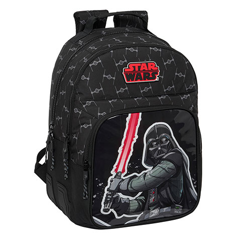 Mochila doble - 42 x 32 x 15 cm - Darth Vader - The Fighter - Star Wars