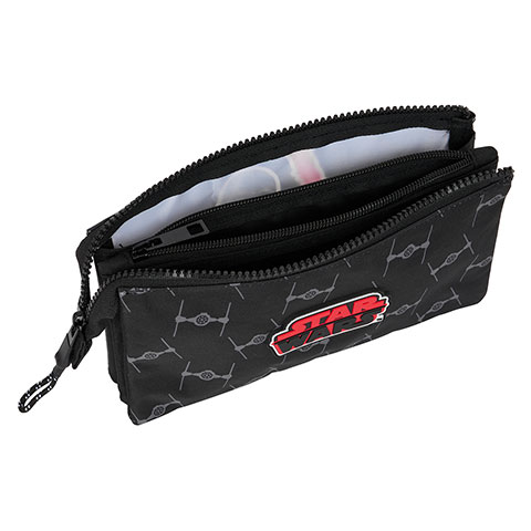 Triple flat pencil case - Darth Vader - The Fighter - Star Wars