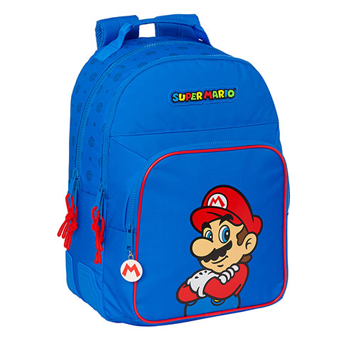 Double backpack - 42 x 32 x 15 cm - Play - Super Mario