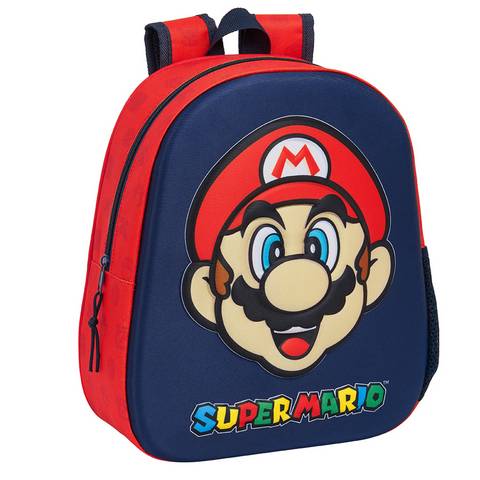 Rucksack 3D - 33 x 27 x 10 cm - Super Mario ™