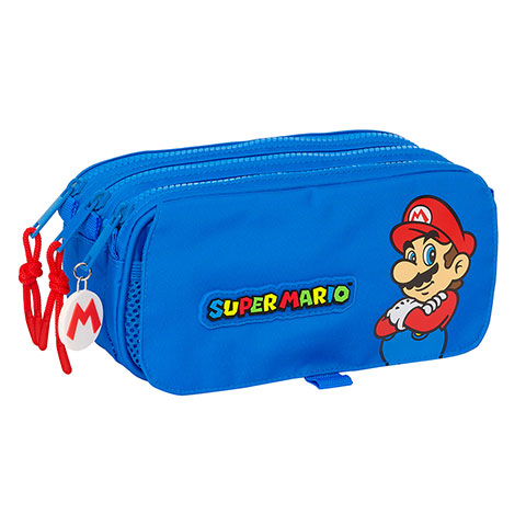 Astuccio triplo rettangolare - Play - Super Mario