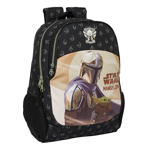 Double backpack - 44 x 32 x 16 cm - This is the way - The Mandalorian