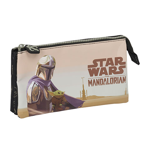 Estuche plano triple - This is the way - The Mandalorian - Star Wars