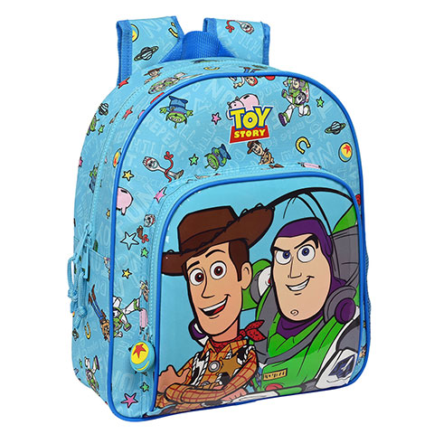 Backpack - 34 x 28 x 10 cm - Woody & Buzz - Reay to play - Toy Story