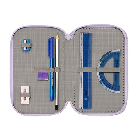 Triple pencil case set & stationery (36 pieces) - Wish ™