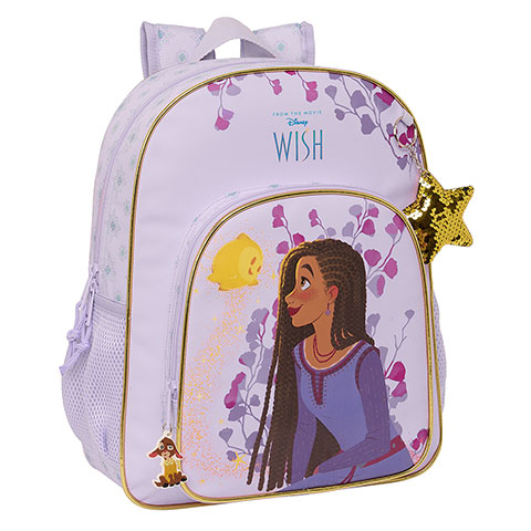 Backpack - 38 x 32 x 12 cm - Asha & Star - Wish - Disney
