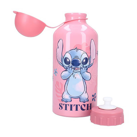 Botella rosa 500 ml Stitch - Lilo y Stitch